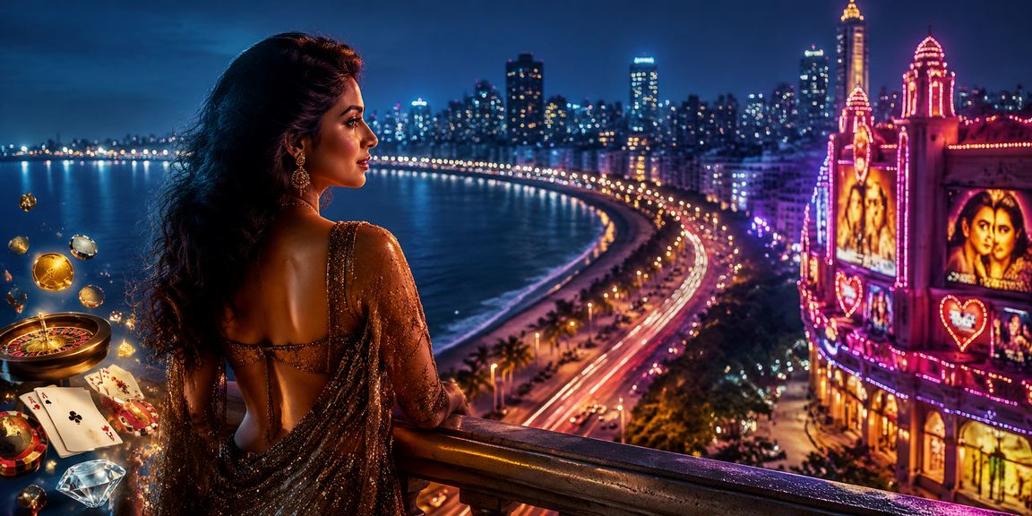 Players enjoying Teen Patti games beside Marine Drive, Mumbai